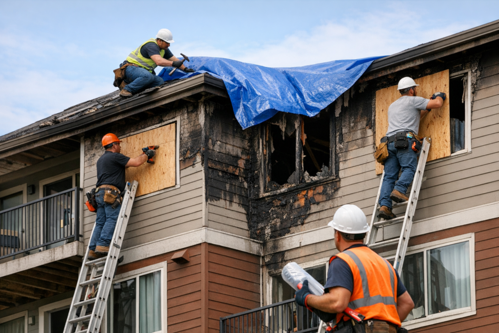 How to Handle Fire Damage in a Multi-Family Building - 2