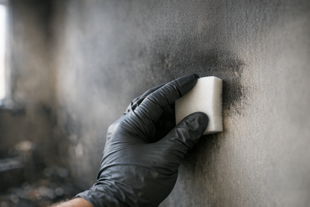 How to Remove Soot from Walls and Ceilings After a Fire - 2