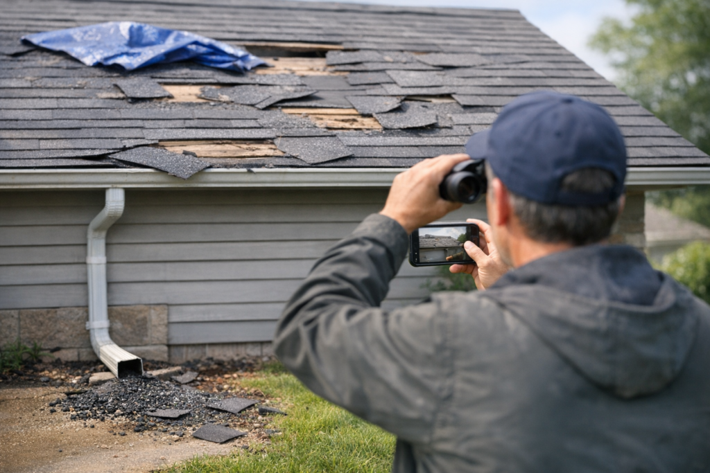 What to Do After a Storm Causes Roof Damage - 2